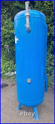 1 Used CSC SRL 500L Litres Blue Vertical Tank Air Receiver Compressor 1 Used CSC SRL 500L Litres Blue Vertical Tank Air Receiver Compressor