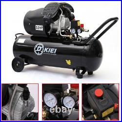 100 Litre Air Compressor & 5Piece Tool Kit 14.6CFM 3.5HP Mobile Powerful Machine