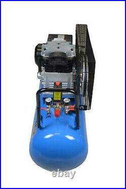 100L Ltr Litre Air Compressor 8 CFM 3HP 8 Bar Engine Gauge Portable 115 psi 220v