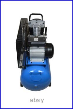 100L Ltr Litre Air Compressor 8 CFM 3HP 8 Bar Engine Gauge Portable 115 psi 220v