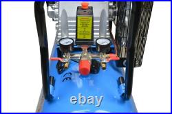 100L Ltr Litre Air Compressor 8 CFM 3HP 8 Bar Engine Gauge Portable 115 psi 220v
