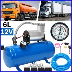 120 Psi Air Compressor With 6 Liter Tank For Air Horn Train Truck Rv With5m Hose 120 Psi Air Compressor With 6 Liter Tank For Air Horn Train Truck Rv With5m Hose