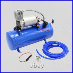 12V Air Compressor 150Psi with 6 Liter Tank Air Horn Train Truck Boat Air System