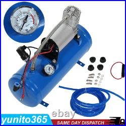 12V Air Compressor 150psi with 6 Liter Tank for Air Horn Truck RV Tire