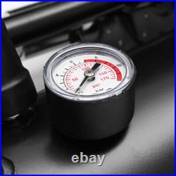 12V Air Compressor 4 Trumpet With 6 Liter Tank For Train Air Horn Kit 150PSI