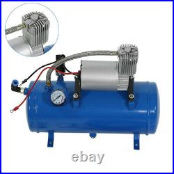 thumbnail image 2 of 12V 0.5 Gallon Air Tank & Compressor Kit With Gauge For Train Horns - 150PSI 2 of 6