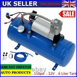 12V Tyre Inflator 150psi Portable Car Pump Air Compressor Pump With6 liter tank UK