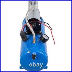 150 Psi DC 12v Air Compressor With 6 Litre Tank For Train Horns Motorhome Tires