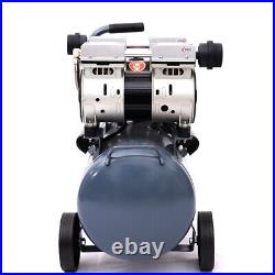 1500w Silent Portable 50L Litre Air Compressor 3.5HP Oil Free 8 Bar / Low Noise