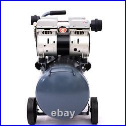 1500w Silent Portable 50L Litre Air Compressor 3.5HP Oil Free 8 Bar / Low Noise 1500w Silent Portable 50L Litre Air Compressor 3.5HP Oil Free 8 Bar / Low Noise