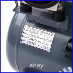 1500w Silent Portable 50L Litre Air Compressor 3.5HP Oil Free 8 Bar / Low Noise 1500w Silent Portable 50L Litre Air Compressor 3.5HP Oil Free 8 Bar / Low Noise