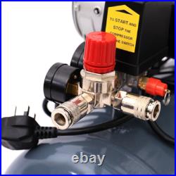 1500w Silent Portable 50L Litre Air Compressor 3.5HP Oil Free 8 Bar/Low Noise