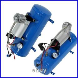 150psi 12V Air Compressor With 6 Liter Tank Tyre Inflator Pump For Air Horn 150psi 12V Air Compressor With 6 Liter Tank Tyre Inflator Pump For Air Horn