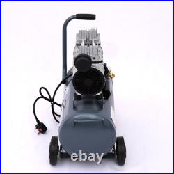 2.5 hp Silent Inflator Pump Powerful 25 litre air tank oil-free pump compressor