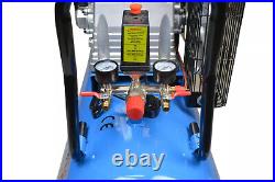 200L Air Compresso Ltr Litre 8 CFM 4HP 8 Bar Engine Gauge Portable 115 psi 220v