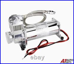 200Psi Air Compressor With 8 Liter Tank 12V For Air Horn Train Truck Rv Pick Up