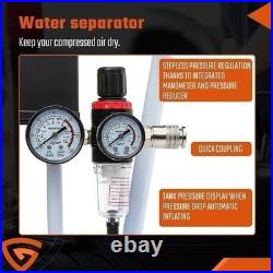 24 Litre Air Compressor 1HP 9.6 CFM Bimson Power Oil Free UK 900W 1600 PR