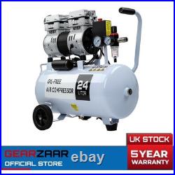 24 Litre Air Compressor For Inflator & Air Tools 900W Bimson Power Low Noise