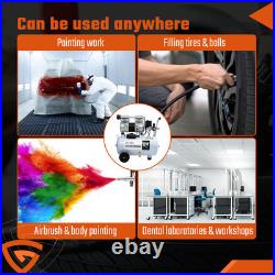 24L Air Compressor Litres Oil Free Low Noise 1.0 HP 8Bar 116psi 900W 80L/Min 24L Air Compressor Litres Oil Free Low Noise 1.0 HP 8Bar 116psi 900W 80L/Min