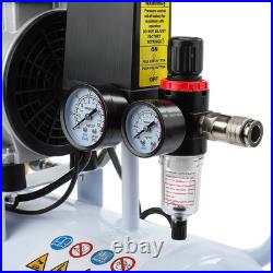 24L Air Compressor Litres Oil Free Low Noise 1.0 HP 8Bar 116psi 900W 80L/Min 24L Air Compressor Litres Oil Free Low Noise 1.0 HP 8Bar 116psi 900W 80L/Min