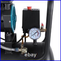 24L Air Compressor Oil Free 8Bar 1500W 1.5HP 24 Litre Low Noise Oil Free