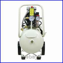24L Litre Air Compressor Silent Portable Oil Free 1HP 100PSI 7BAR 230v HY7524