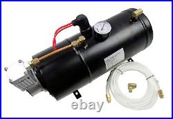 24v 3 Triple Trumpet Air Horn with 150 PSI 3 Liter Air Compressor RV Truck Boat