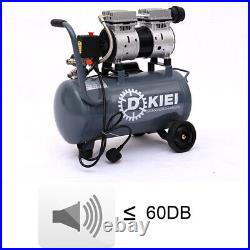 25 Litre Mobile Air Compressor Silent Oilless Inflator Pump Powerful 8CFM 60dB