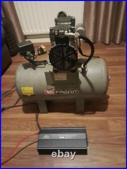 25 Litre Oil Free Compressor With Invertor To Power From 12 Volts