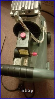 25 Litre Oilless Silent Air Compressor 2.5 HP 8 CFM 60db Quite Portable Garage