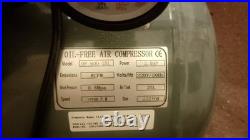 25 Litre Oilless Silent Air Compressor 2.5 HP 8 CFM 60db Quite Portable Garage