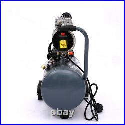 25 Litres Air Tools Gal Compressor Mobile Garage 8 CFM Ultra Quiet Oil-Free Grey