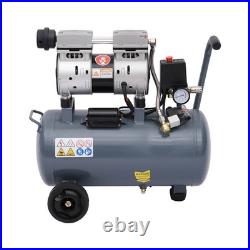 25L Air Compressor Litres Oil Free Low Noise 2.5HP 8Bar 120psi 8CFM 114L/min