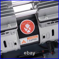 25L Air Compressor Litres Oil Free Low Noise 2.5HP 8Bar 120psi 8CFM 114L/min