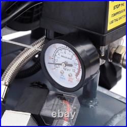 25L Air Compressor Litres Oil Free Low Noise 2.5HP 8Bar 120psi 8CFM 114L/min