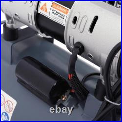 25L Air Compressor Litres Oil Free Low Noise 2.5HP 8Bar 120psi 8CFM 114L/min