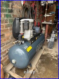 270 litre air compressor used