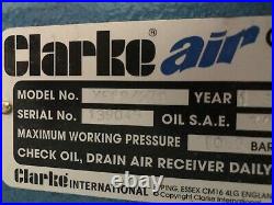 270litre Clarke XE29/270 Industrial Air Compressor