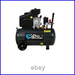 2HP 50 Litre Air Compressor with Hose, Blow Gun & Spray Guns 8 Bar, 220V 2HP 50 Litre Air Compressor with Hose, Blow Gun & Spray Guns 8 Bar, 220V