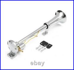 43cm Trumpet Air Horn 12V 150dB Car Truck RV With 150 Psi 6 Liter Air Compressor