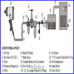 50 Litre Air Compressor & 1/2 Impact Ratchet Kit with Socke