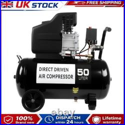 50 Litre Air Compressor 2.5HP Direct Drive 3000RPM 115PSI Black Tank MPN 9894665