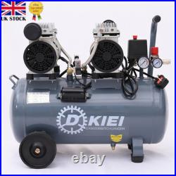 50 Litre Air Compressor 3.5HP 9.6CFM Silent 60dB 8bar Oil Free Air-compressor C