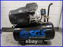 50 Litre Direct Drive V-Twin High Power Air Compressor 22-03-22-17