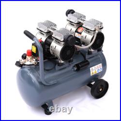 50 Litre Oilless Silent Air Compressor 3.5 HP 9.6 CFM 60db Quite Portable Garage