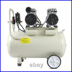 50 Litre Portable Air Compressor 11CFM/118psi Oil Free Low Noise Electric 2hp