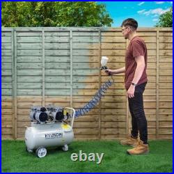 50 Litre Portable Air Compressor 11CFM/118psi Oil Free Low Noise Electric 2hp