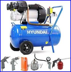 50 Litre Portable Air Compressor, 2.2Kw, 116Psi/14Cfm, 3HP Air Compressor, Direc