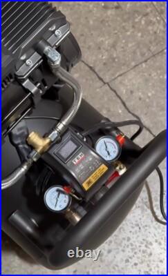 50L Air Compressor Litres Oil Free Low Noise 4HP 8Bar 116psi 14.8CFM 420L/mi