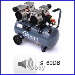 50L Litre Air Compressor 220V Oil Free Silent 3.5HP 1400RPM 8CFM Portable Handle